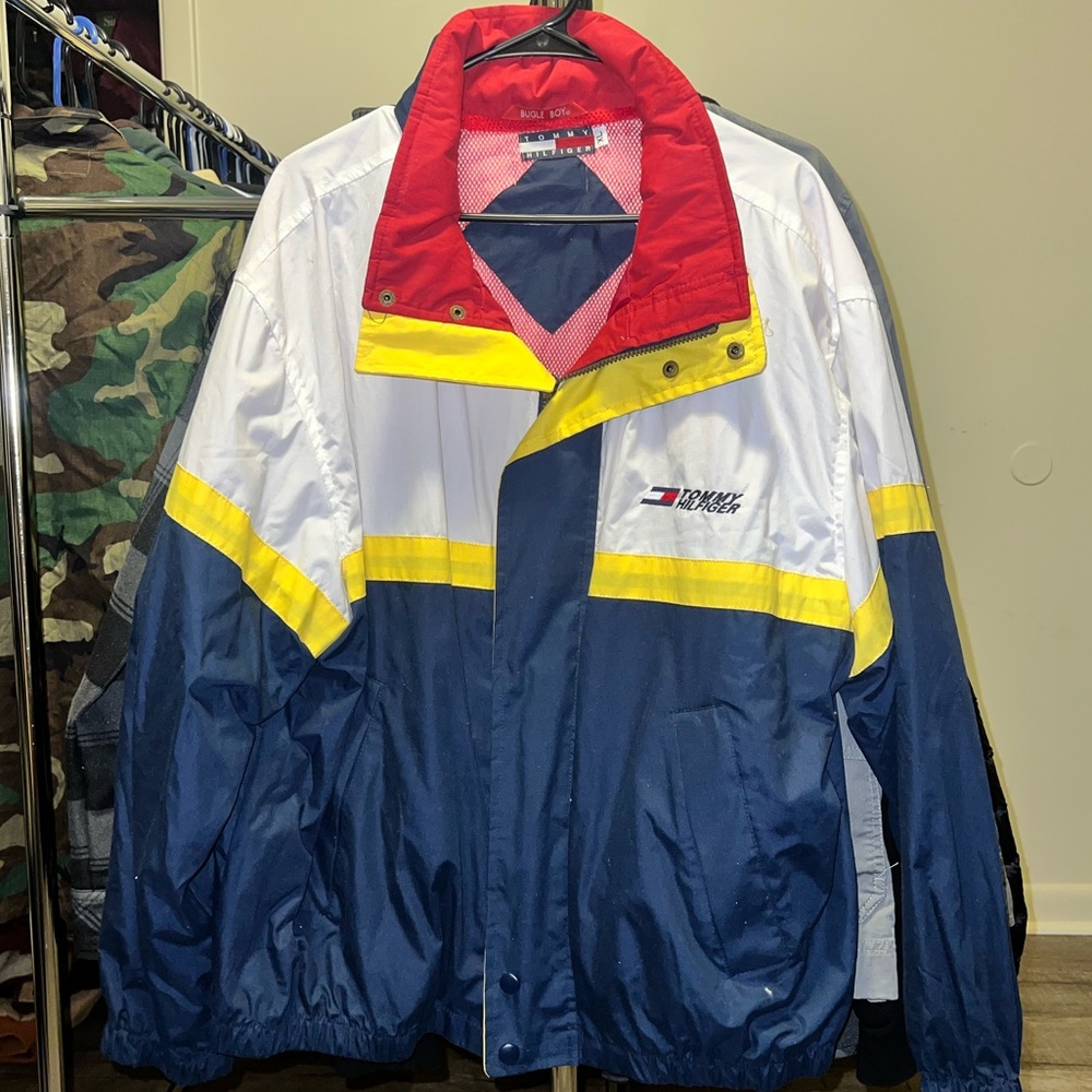 Vintage Tommy Hilfiger bugle boy jacket size XL